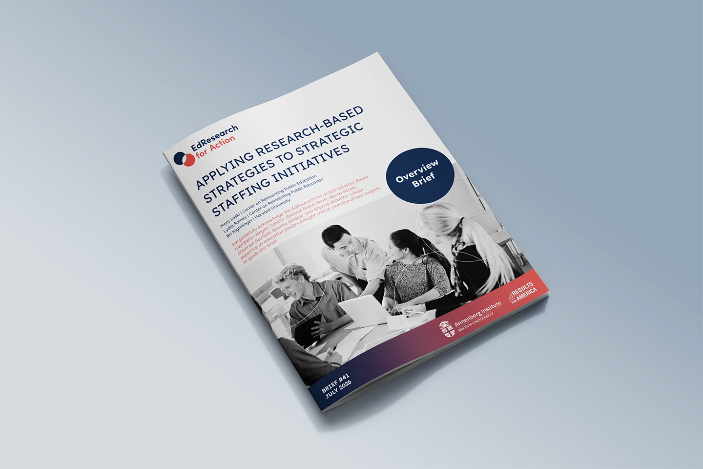 EdExchange publication from EdResearchForAction