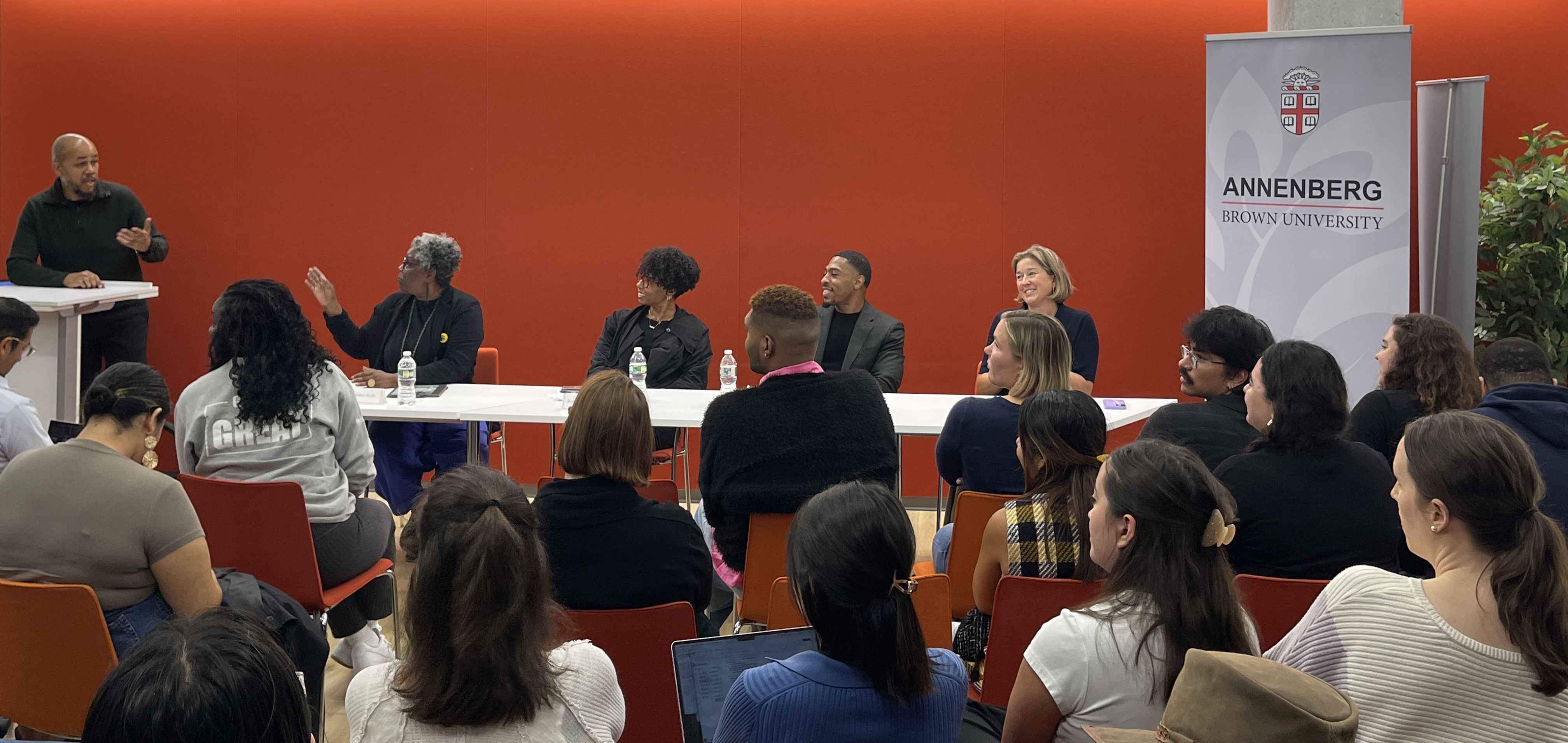 A Race and Ed event at the Annenberg Institute at Brown University