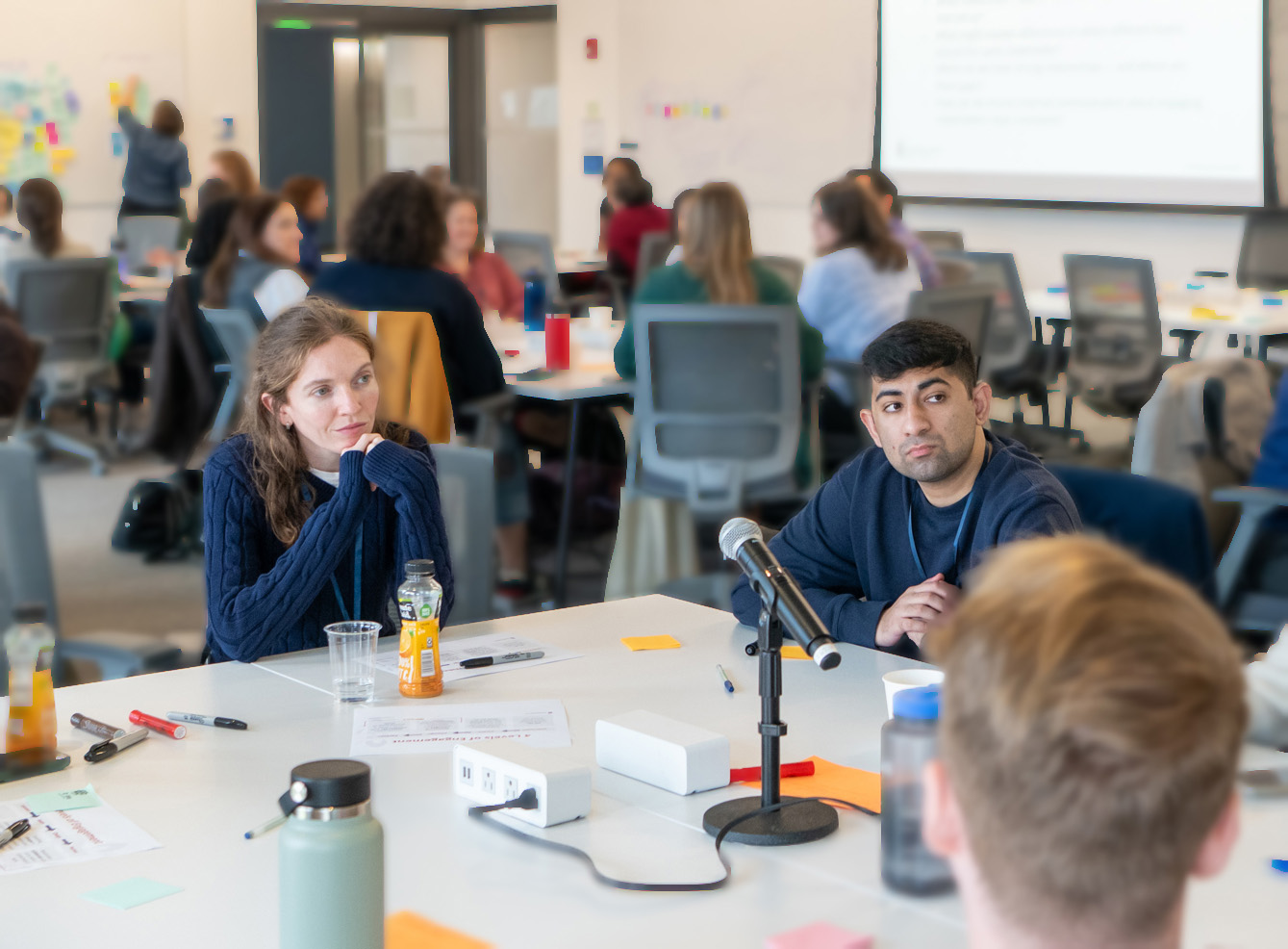 SustainableEd members in a workshop