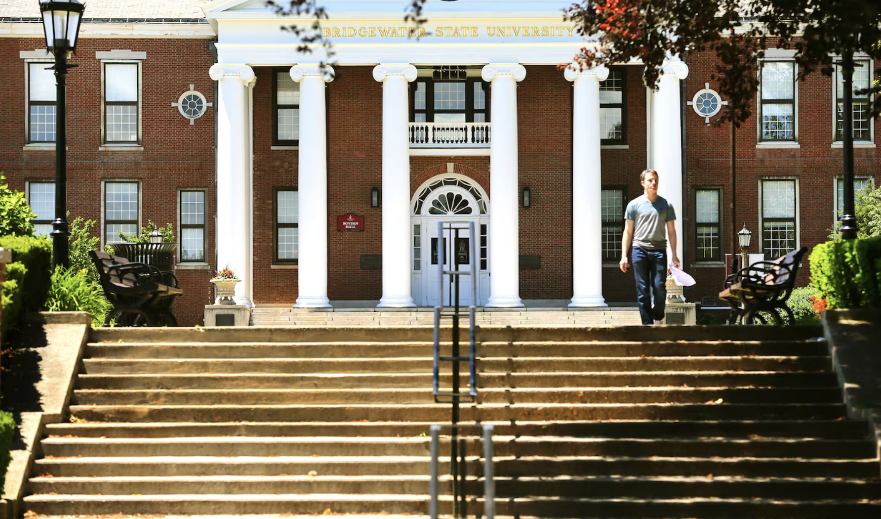 a student at bridgewater state university