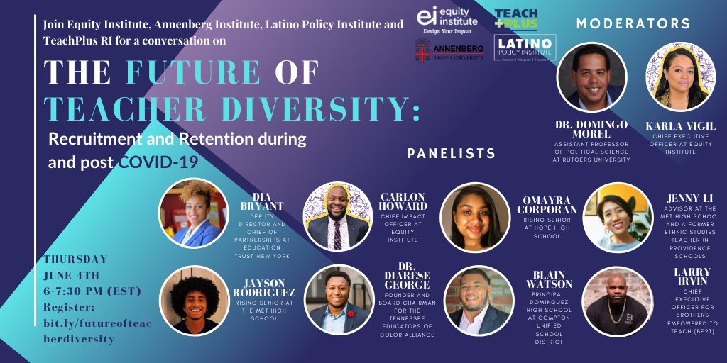 The Future of Teacher Diversity: Recruitment and Retention during and post COVID