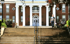 a student at bridgewater state university