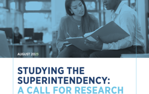 Studying the Superintendency