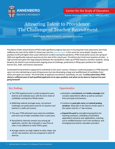 attracting talent to providence cover